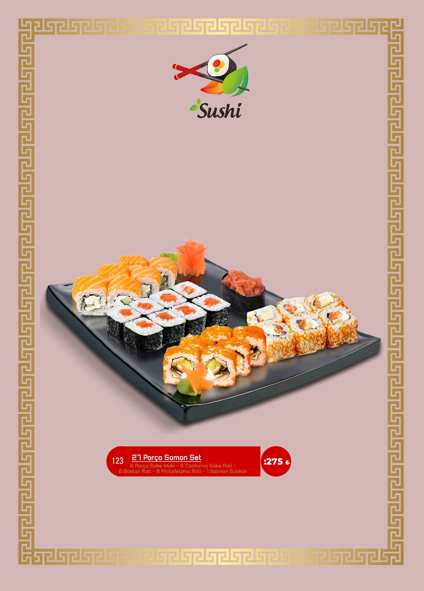Sushicity Restaurant Alsancak Japon Chinese Asian Cuisine