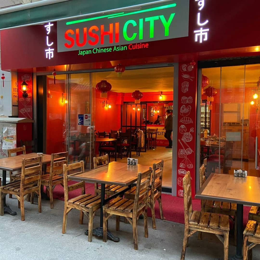 Sushicity Restaurant Alsancak Japon Chinese Asian Cuisine