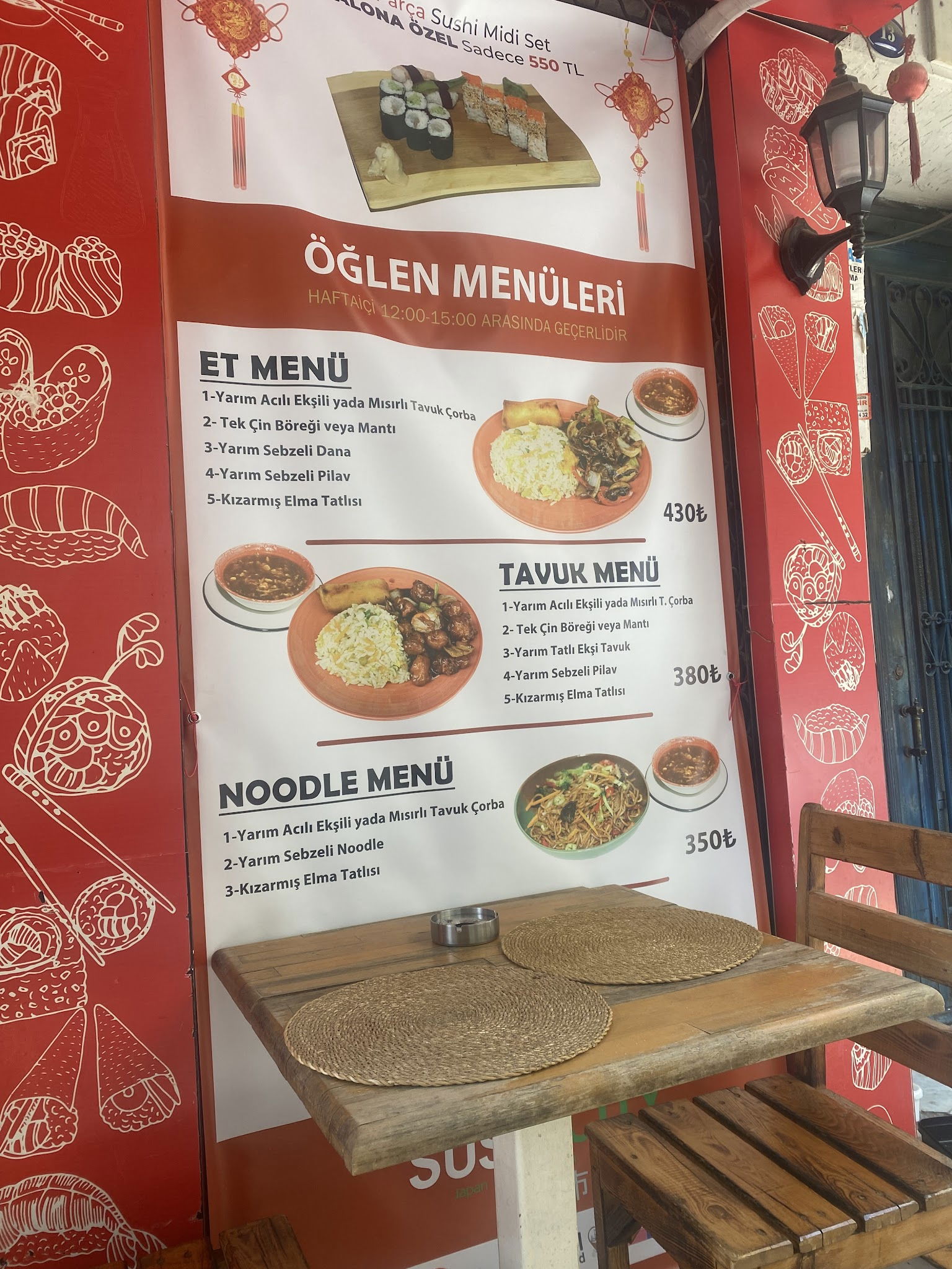 Sushicity Restaurant Alsancak Japon Chinese Asian Cuisine