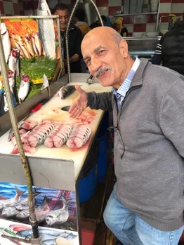 Kumkapı Balıkçısı Göktürk resimleri