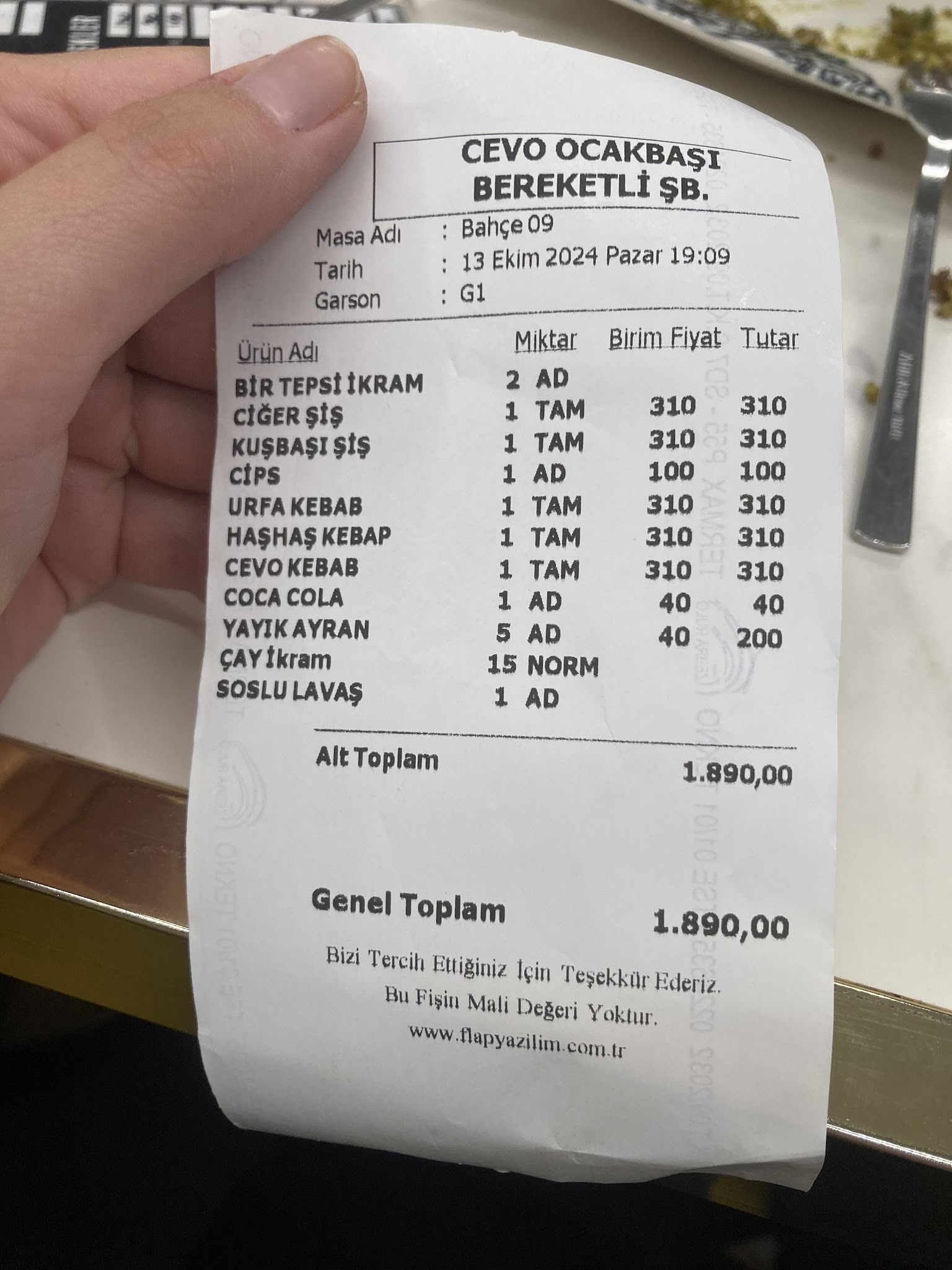 Cevo Ocakbaşı - Bereketler Şubesi - Denizli Ciğer Kebap Restaurant