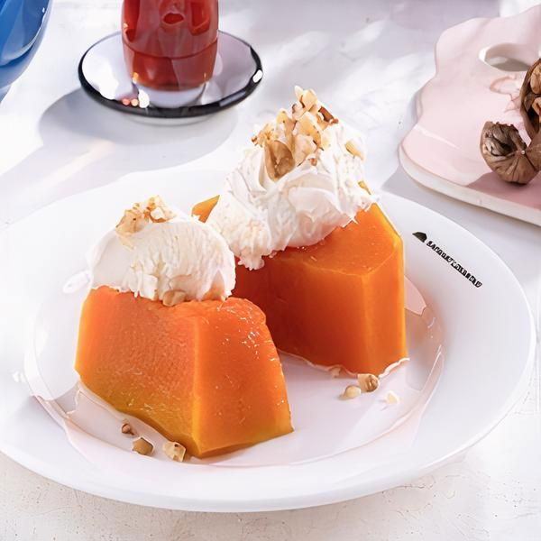 Kaymaklı Kabak Tatlısı