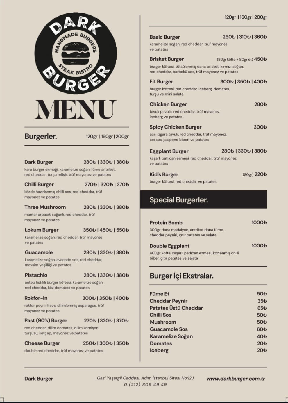 Dark Burger