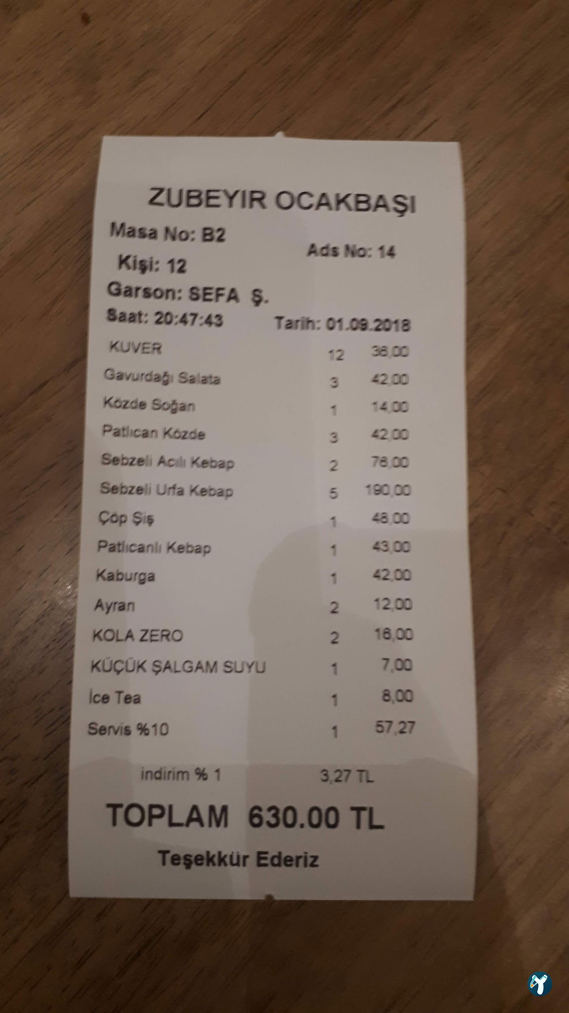 Zübeyir Ocakbaşı / Ataşehir