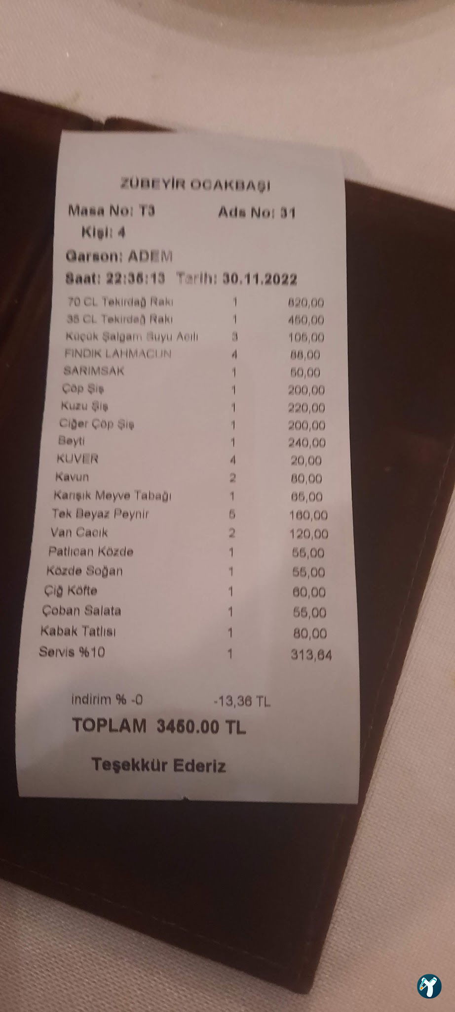 Zübeyir Ocakbaşı / Ataşehir