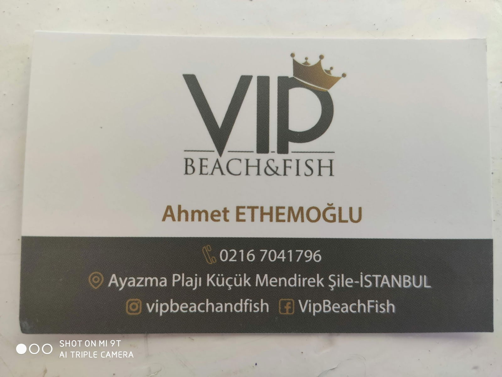 Vip Beach & Fish Restaurant