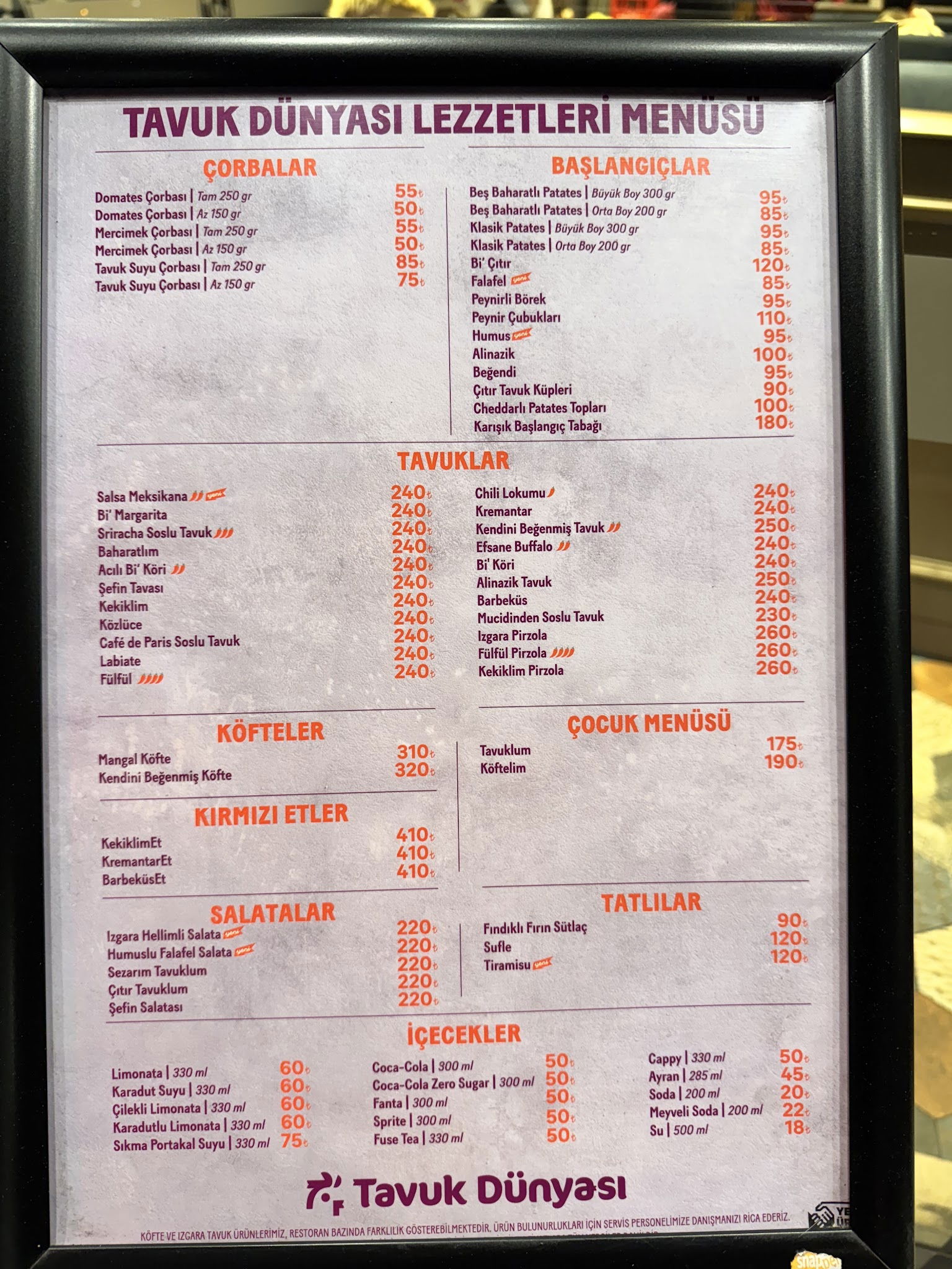 Tavuk Dünyası Gaziosmanpaşa Cadde