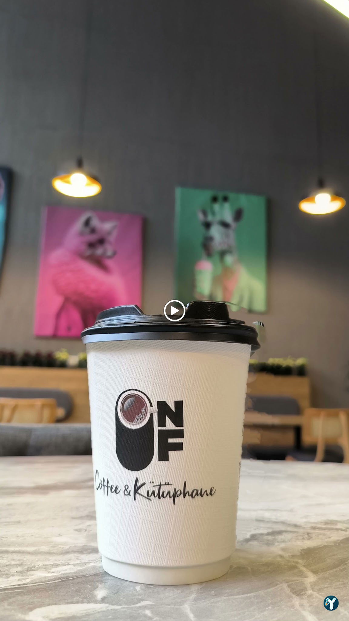 On&Ff Kütüphane Cafe Eryaman