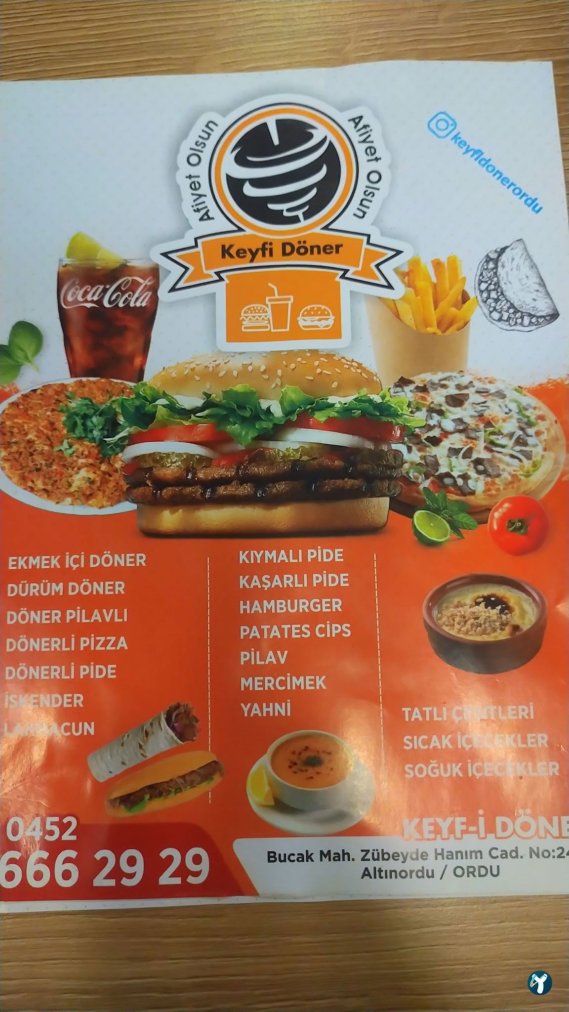 Keyfi Döner Ordu