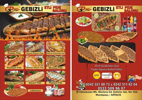 Gebizli Etli Pide Döner Kebap Salonu Mevlana resimleri