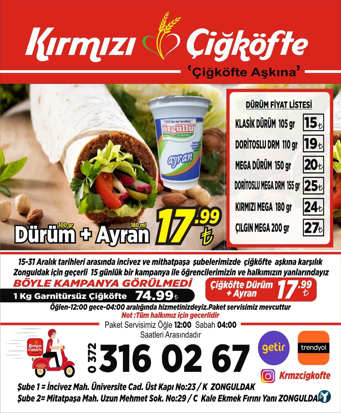 Kırmızı Çiğköfte