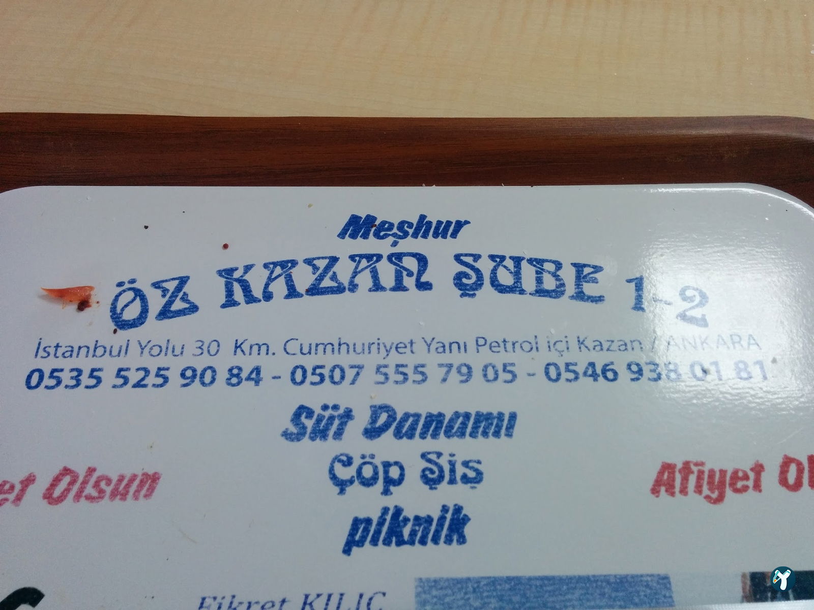 Meshur Oz Kazan Cop Sis