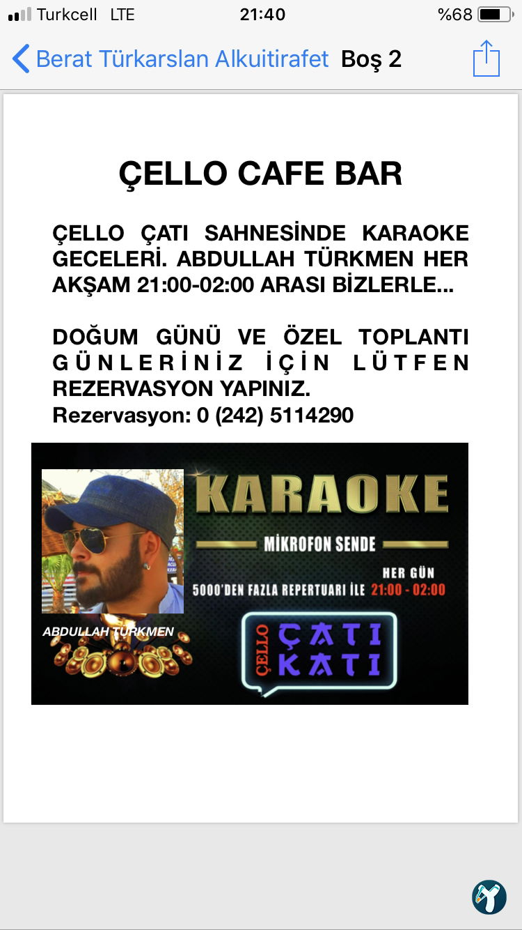 Cello Cafe Bar