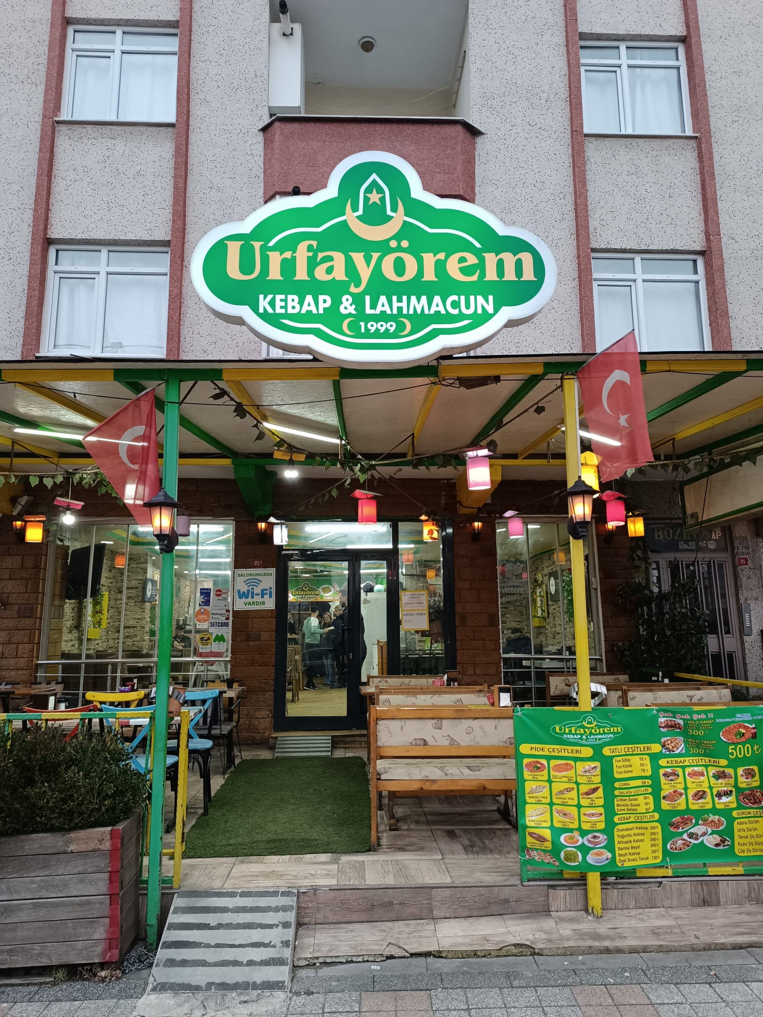 Urfa Yörem Güngören Kebap Ve Lahmacun Restorant Gençosman Mh