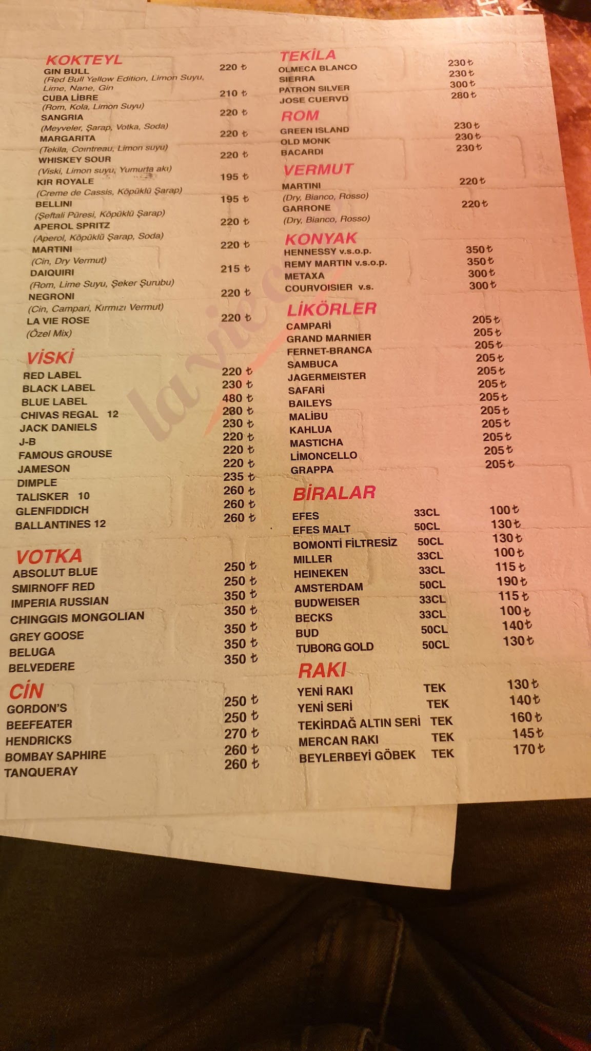 La Vie Cafe - Teşvikiye