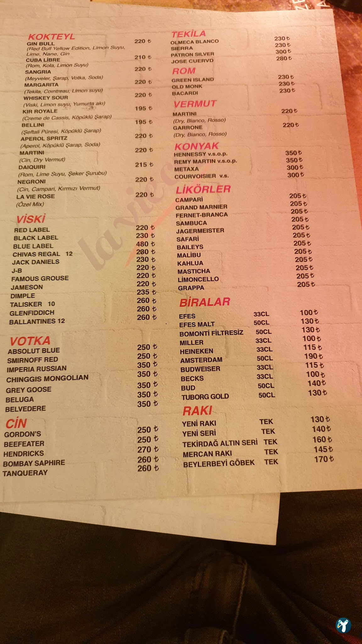 La Vie Cafe - Teşvikiye
