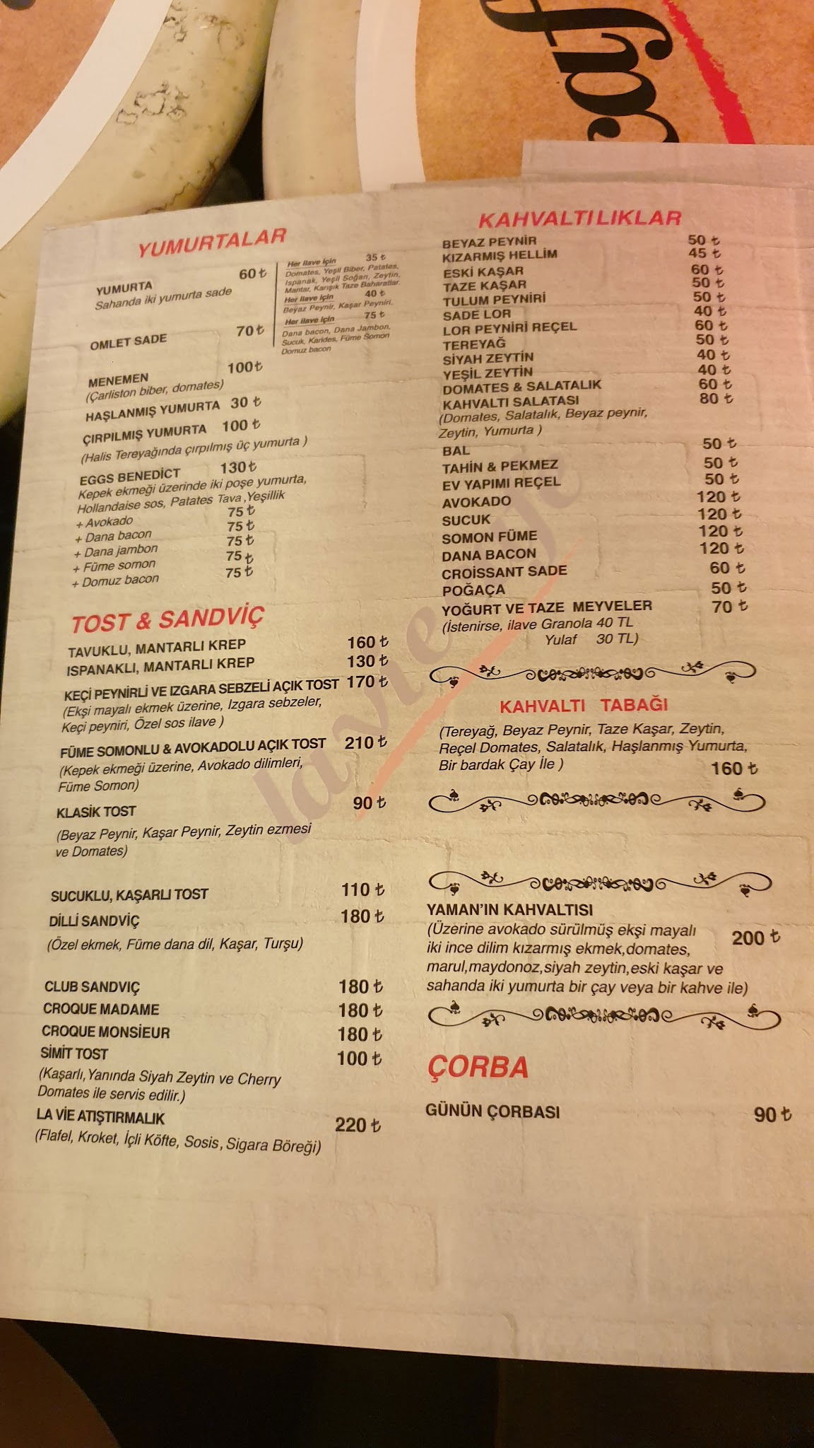 La Vie Cafe - Teşvikiye