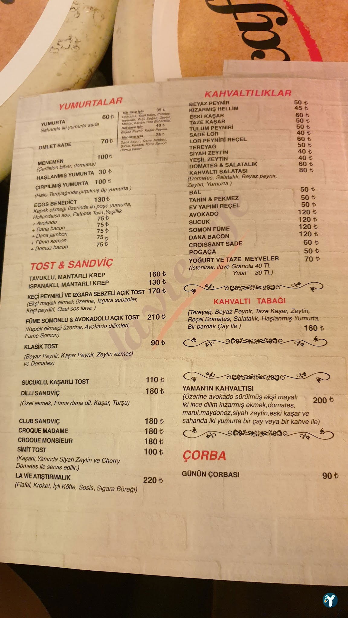 La Vie Cafe - Teşvikiye