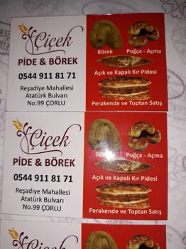 Çiçek Pide Börek resimleri