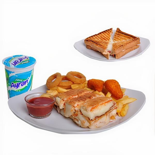Kaşarlı Spesiyal Tost Menü