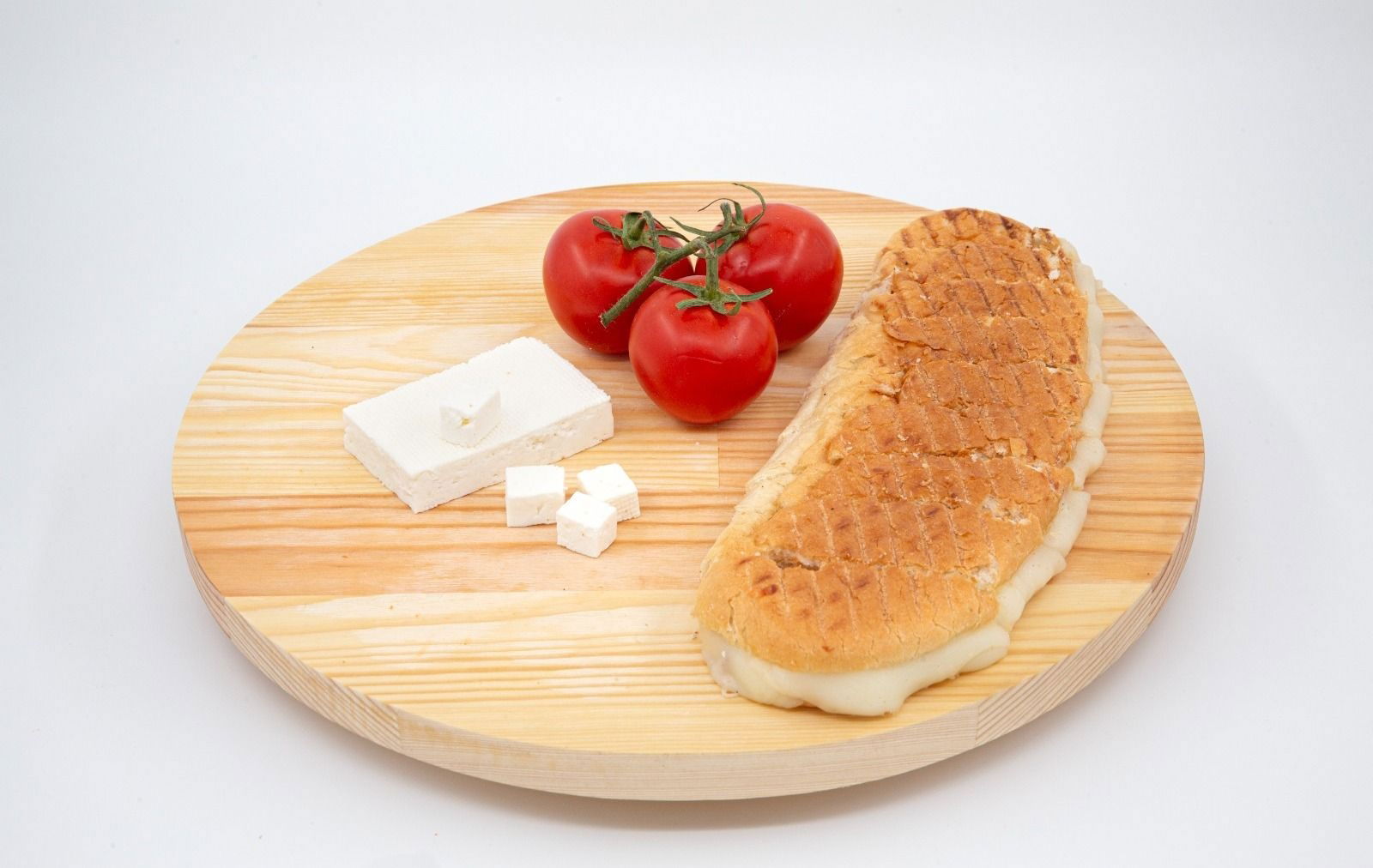 Beyaz Peynirli Domatesli Tost