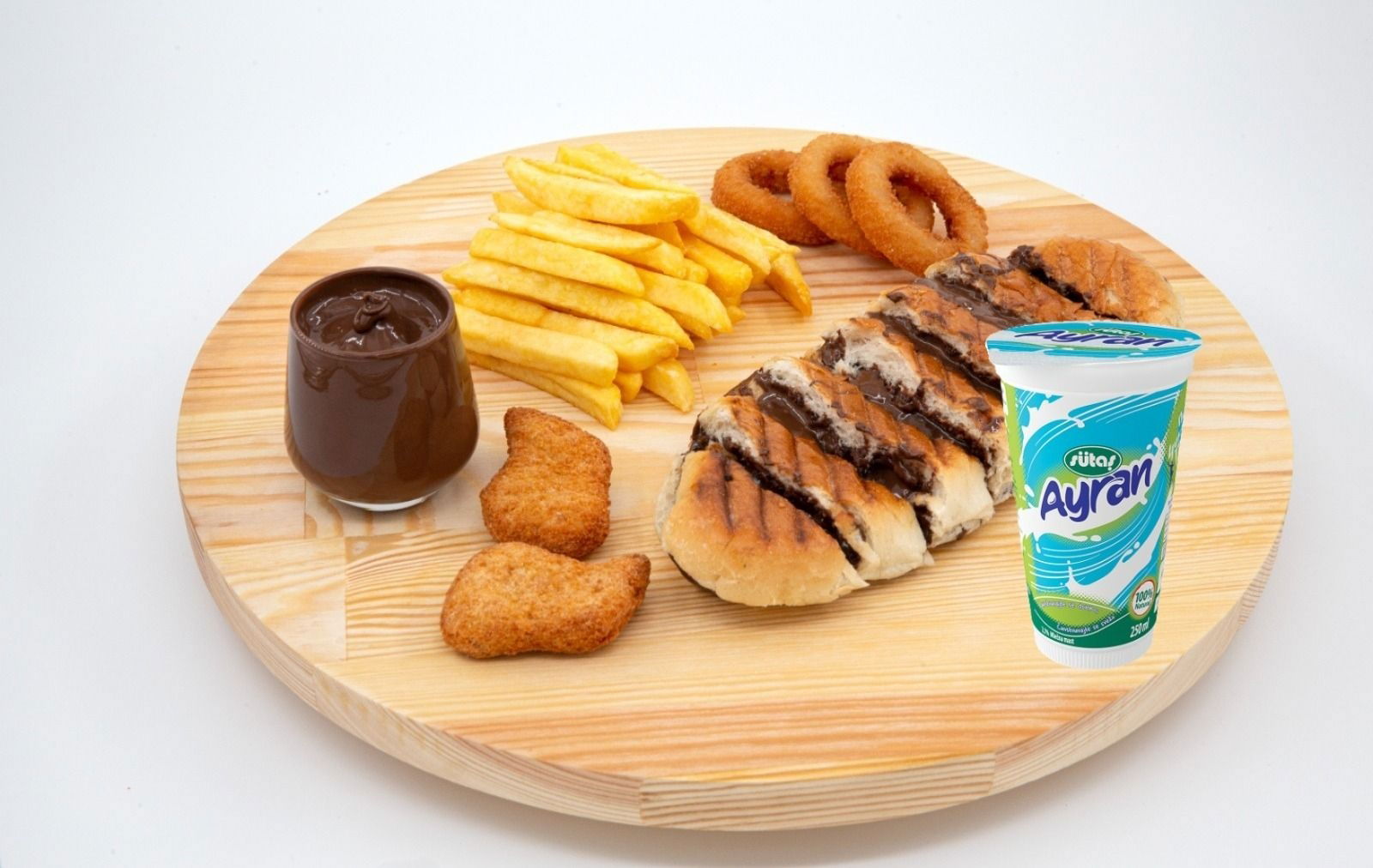Nutella Çikolatalı Spesiyal Tost Menü