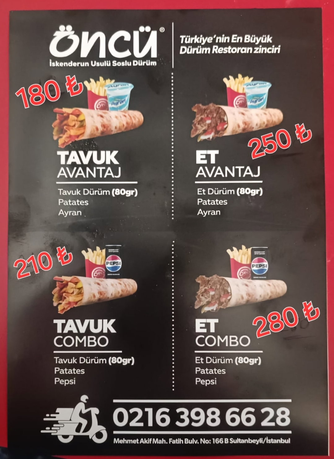 Öncü Döner Sultanbeyli