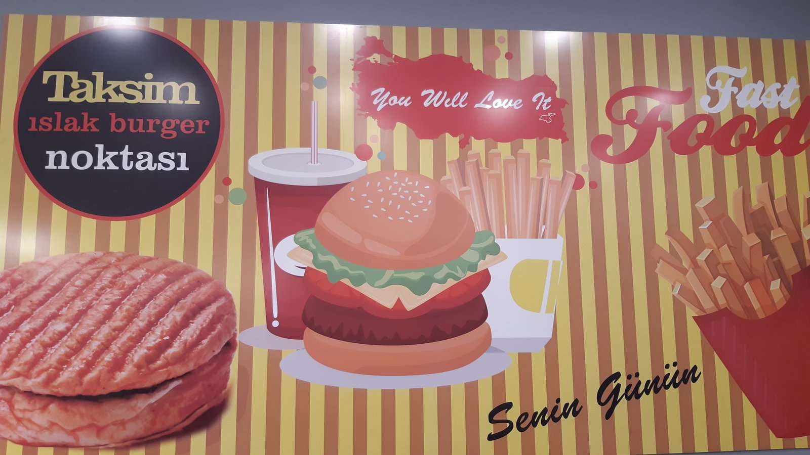 Taksim Islak Burger Noktasi