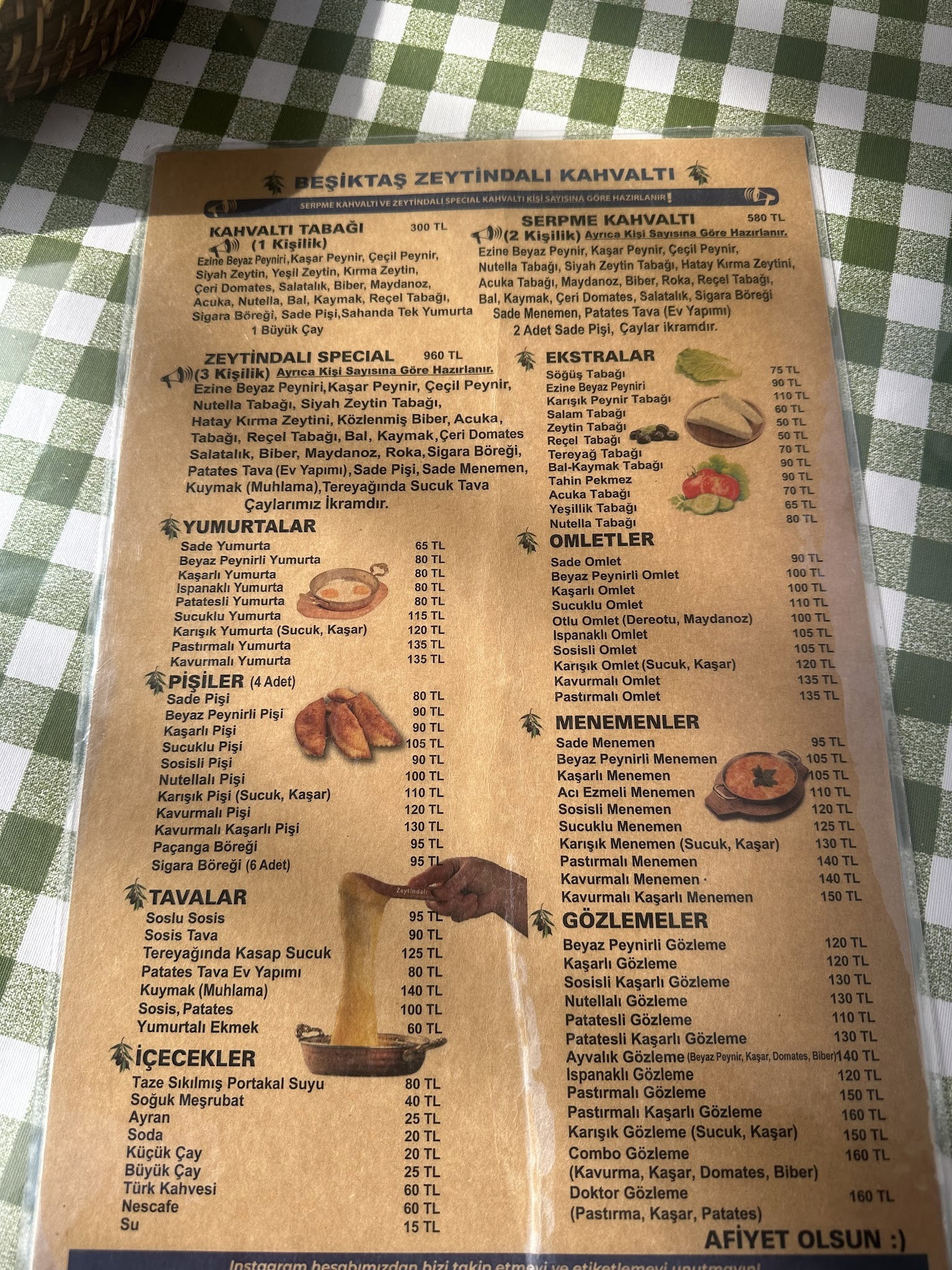 Beşiktaş Zeytindalı Kahvaltı
