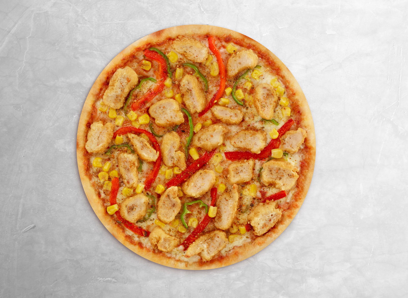 Tavuklu Pizza (Orta)