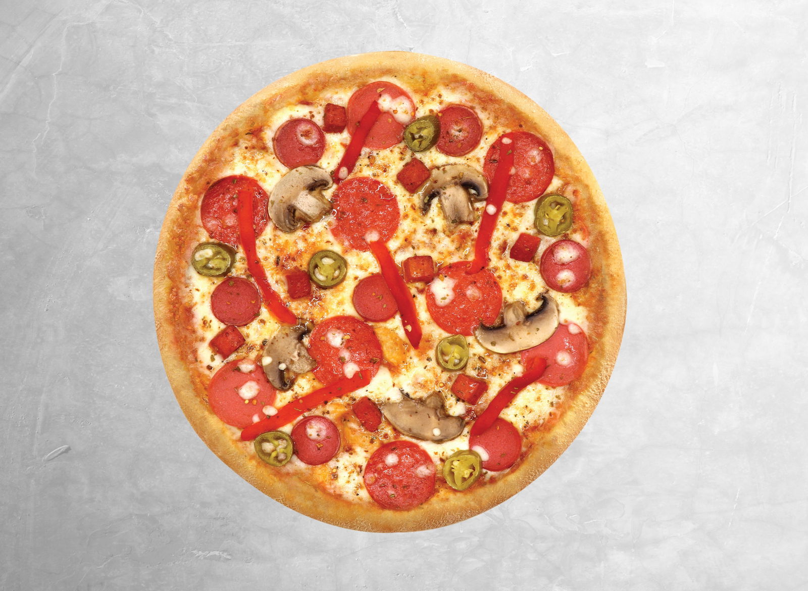 Bol Etli Pizza (Orta)