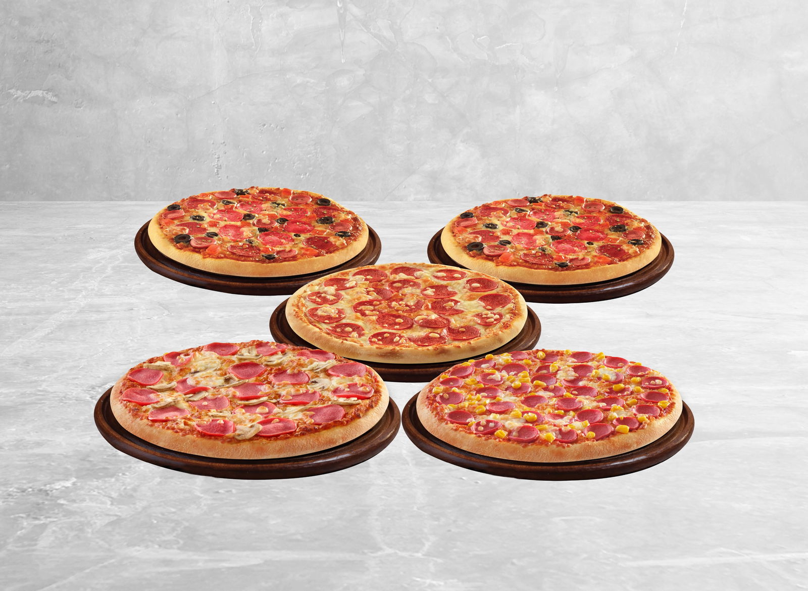 5 Adet Orta Boy Pizza