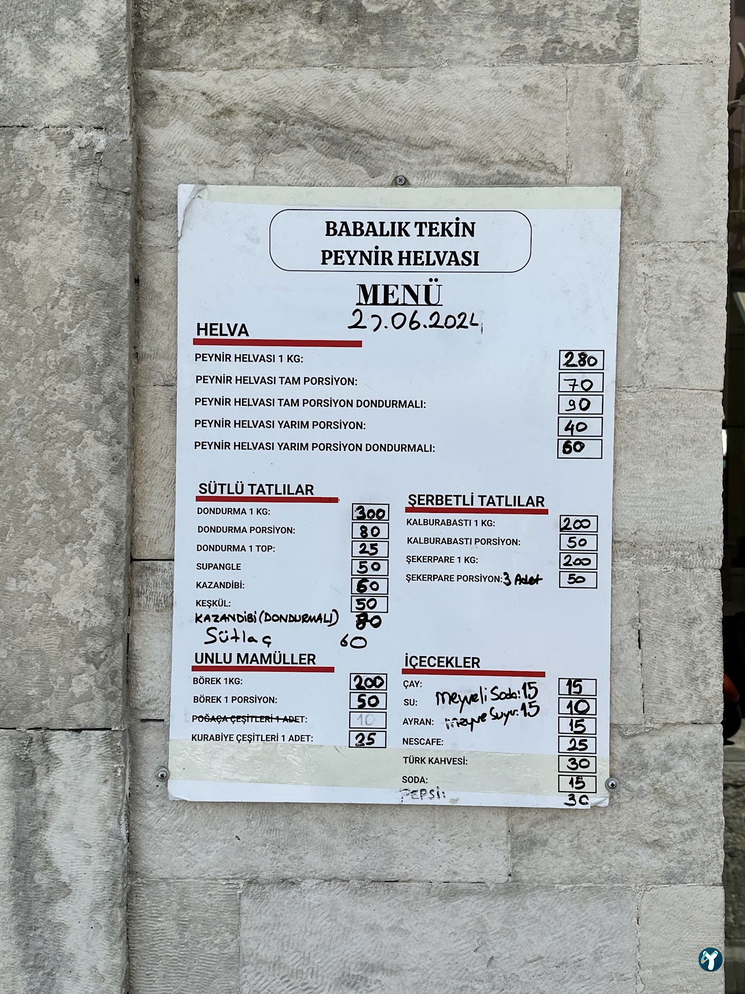 Babalik Teki̇n Peyni̇r Helvacisi