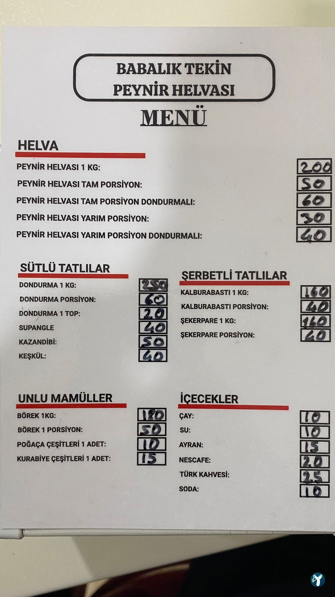 Babalik Teki̇n Peyni̇r Helvacisi