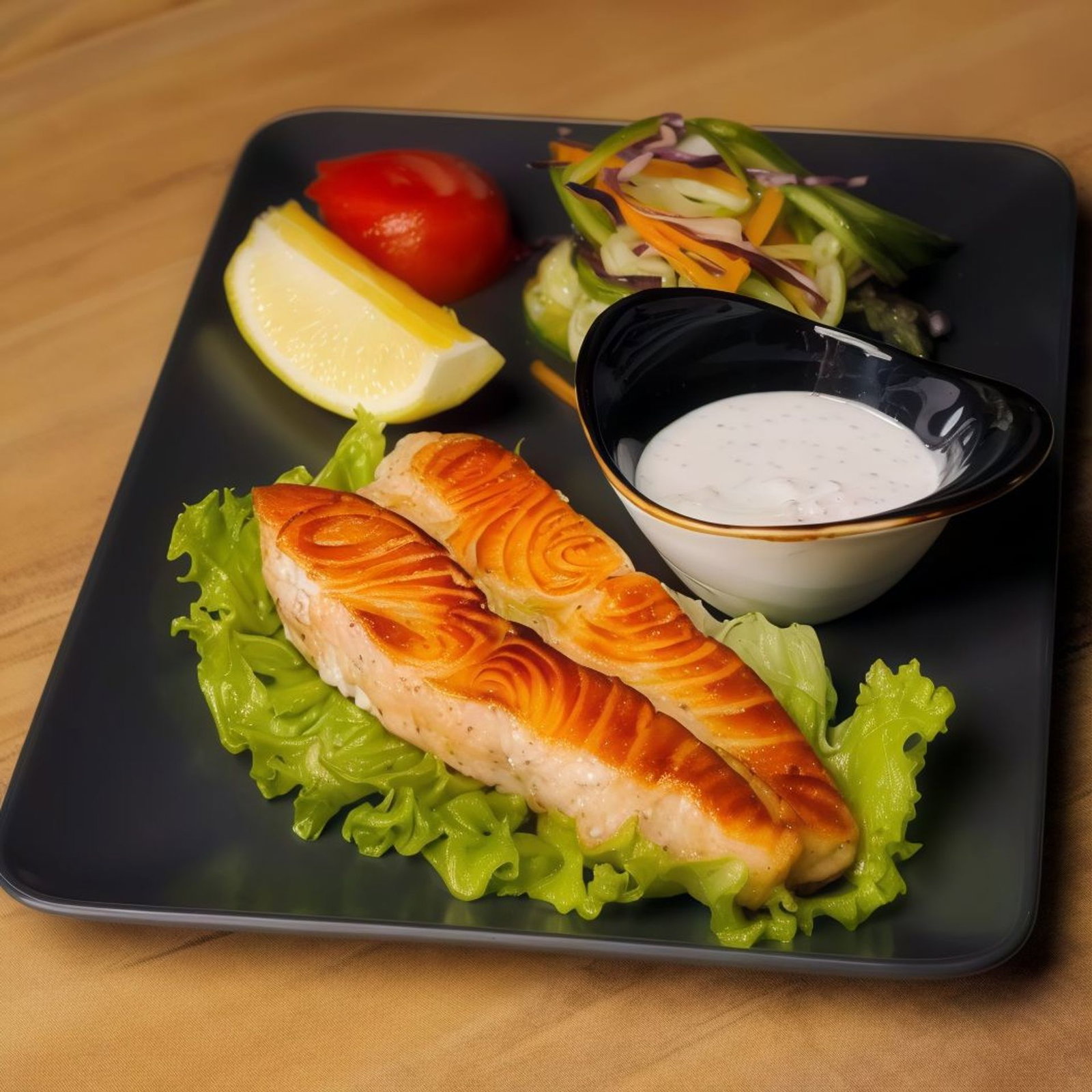 Tartar Soslu Izgara Somon