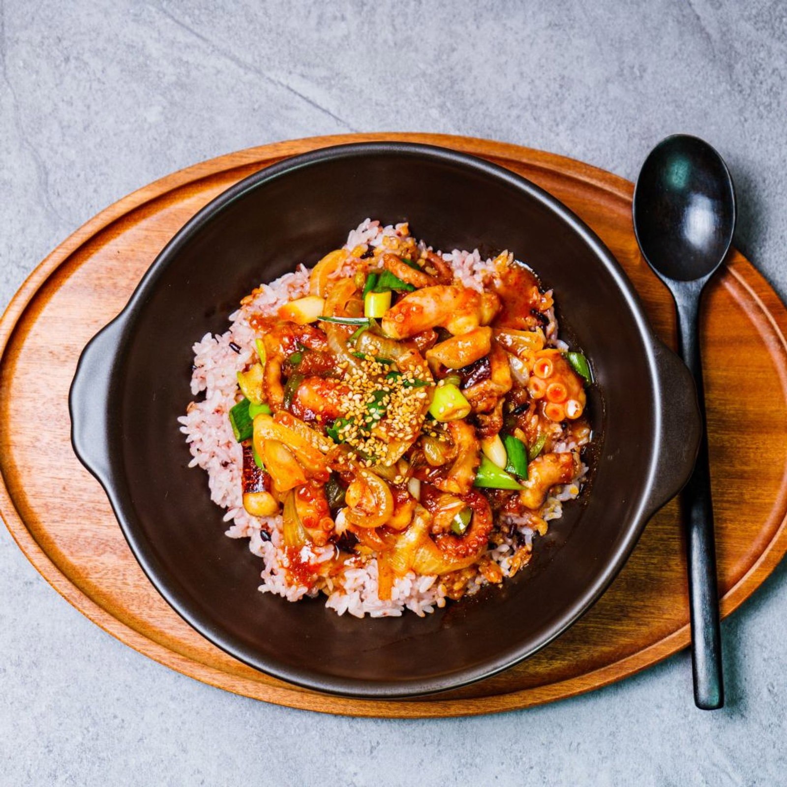 Sebzeli & Karidesli Pirinç Pilavı