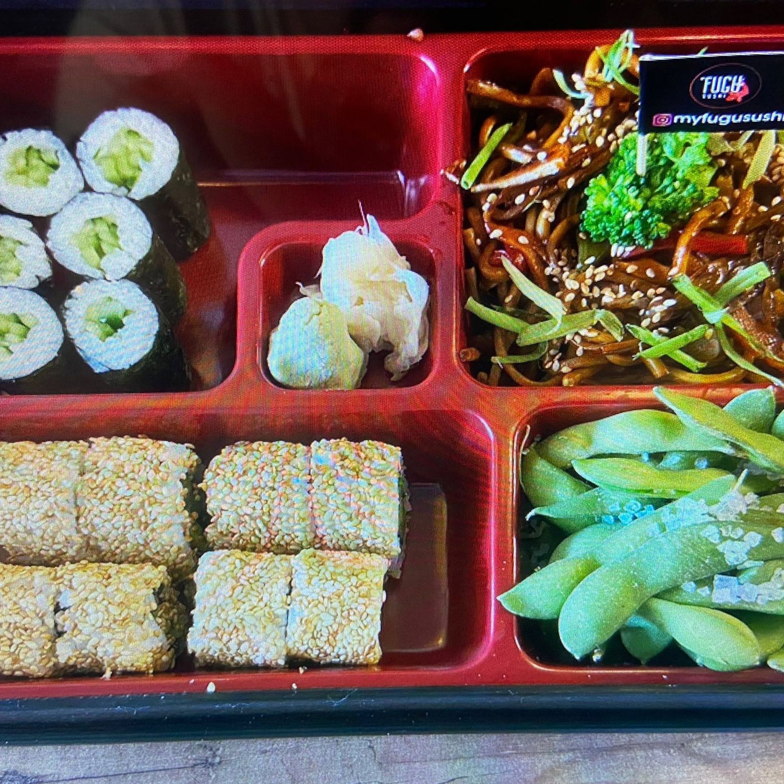 Vejetaryen Fugu Combo Menü