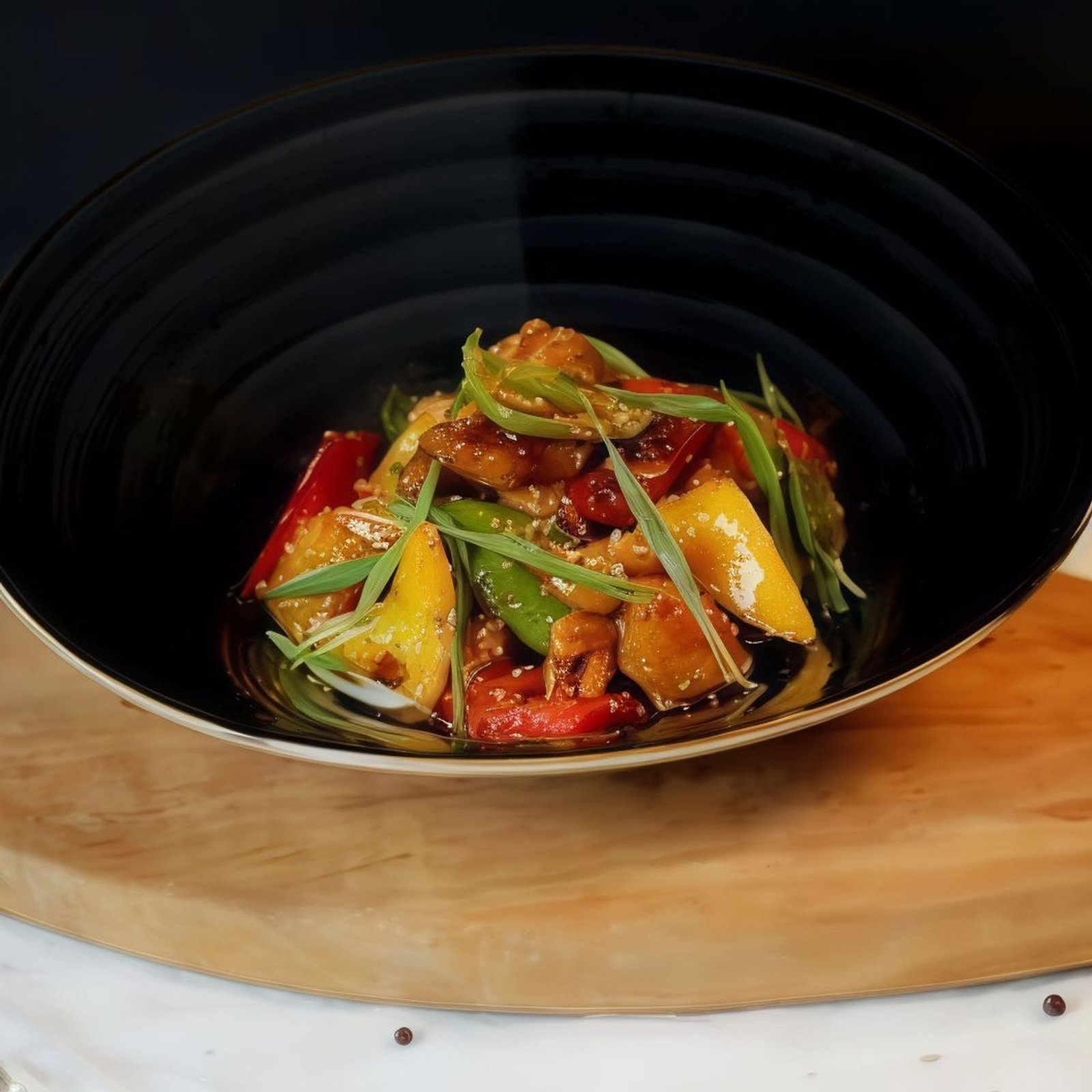 Tatlı Ekşi Soslu Tavuk