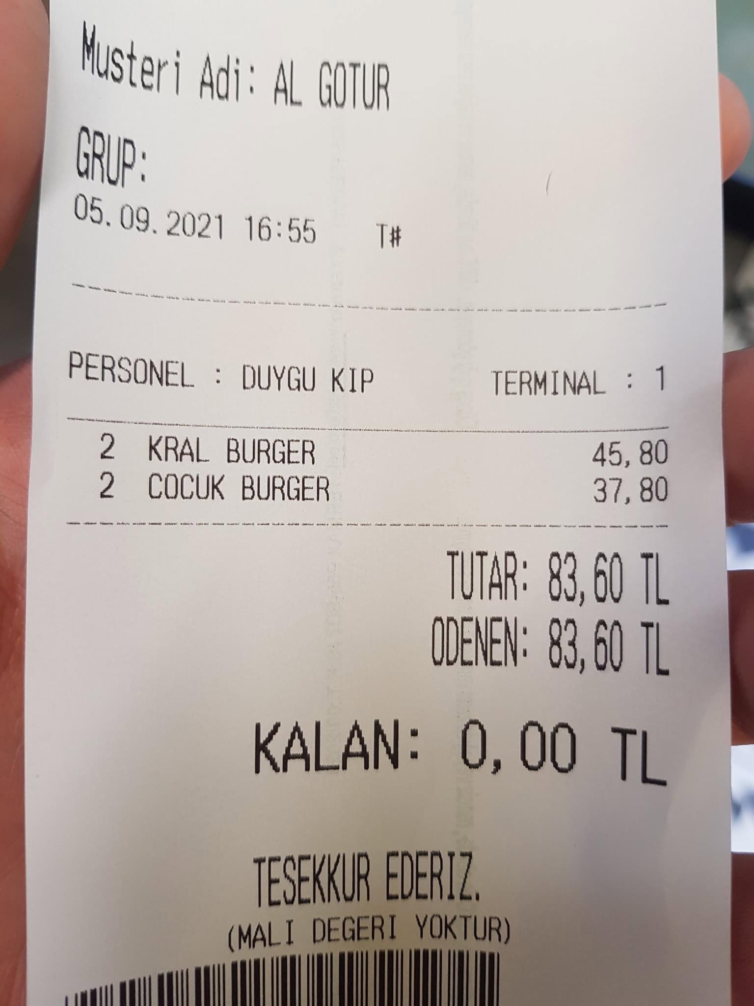 Şakir Burger Esenler