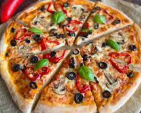 Akdeniz Pizza (Vejetaryan)