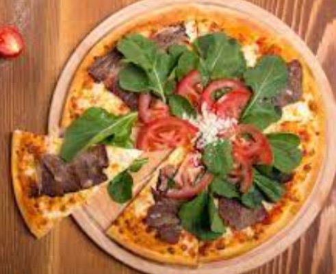 Füme Kaburgalı Pizza
