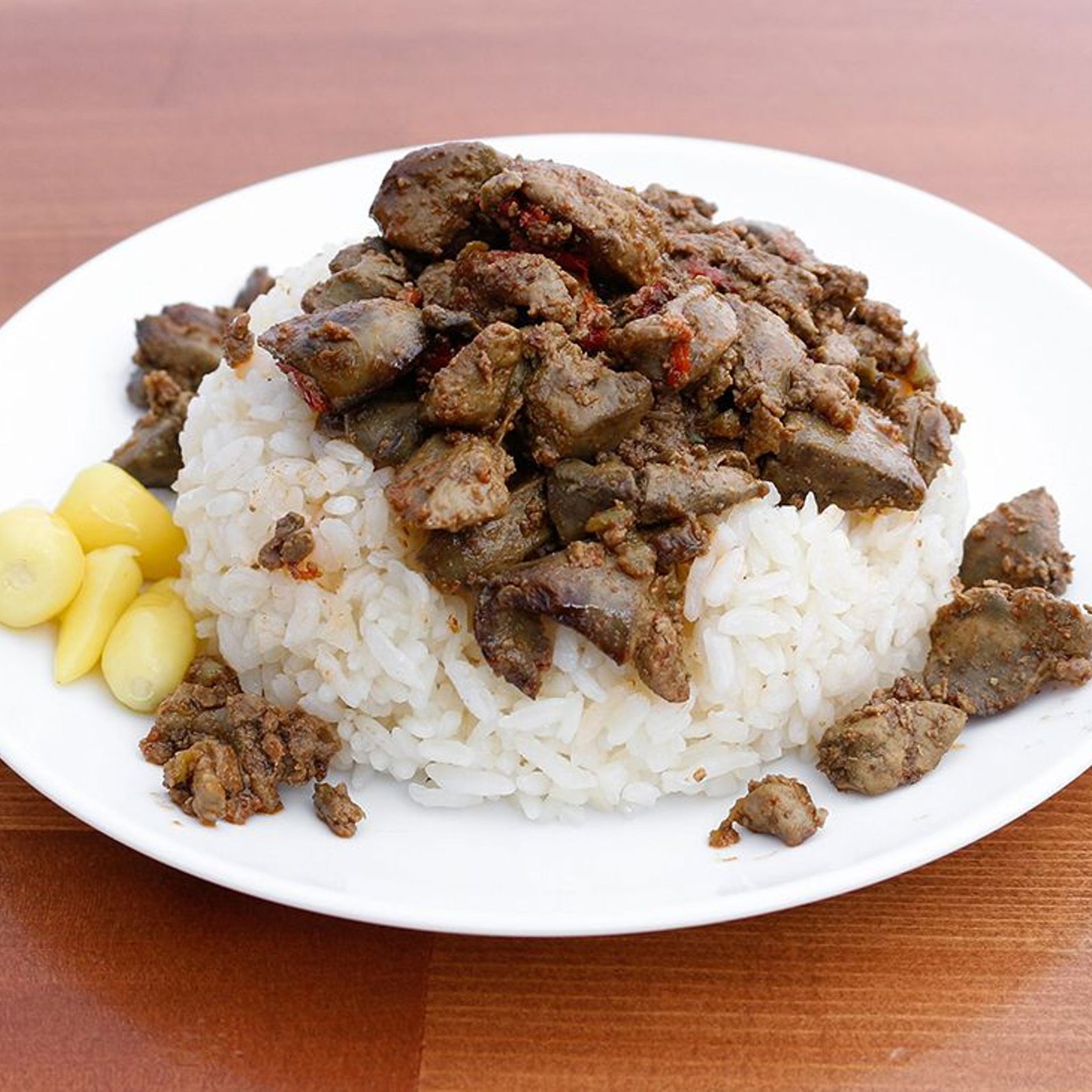 Bulgur Pilavı Üstü Arnavutciğeri