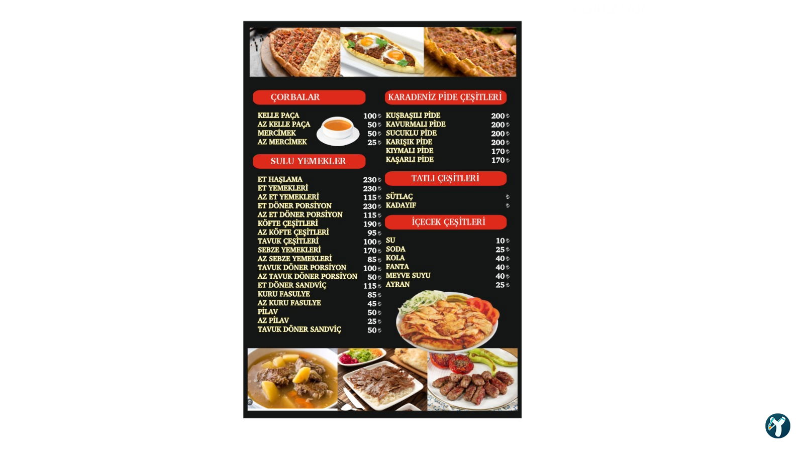 Karadeniz Pide Salonu