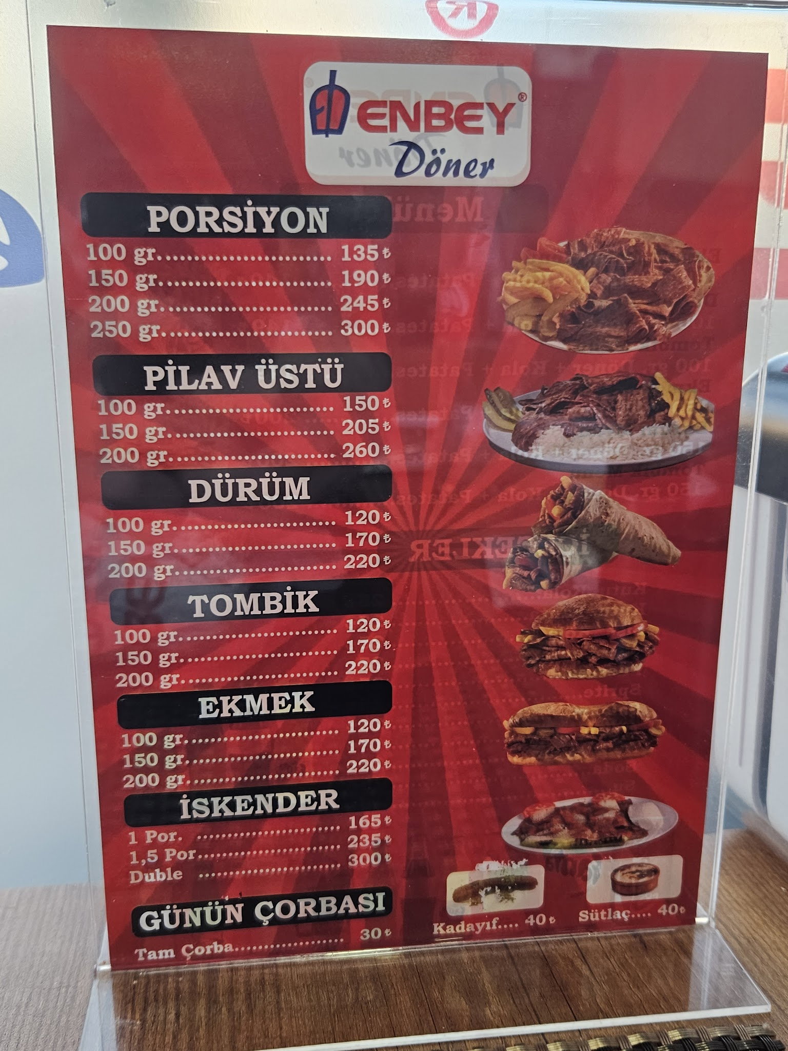 Enbey Döner Küçükçekmece (Cennet Mahallesi Tepüstü)