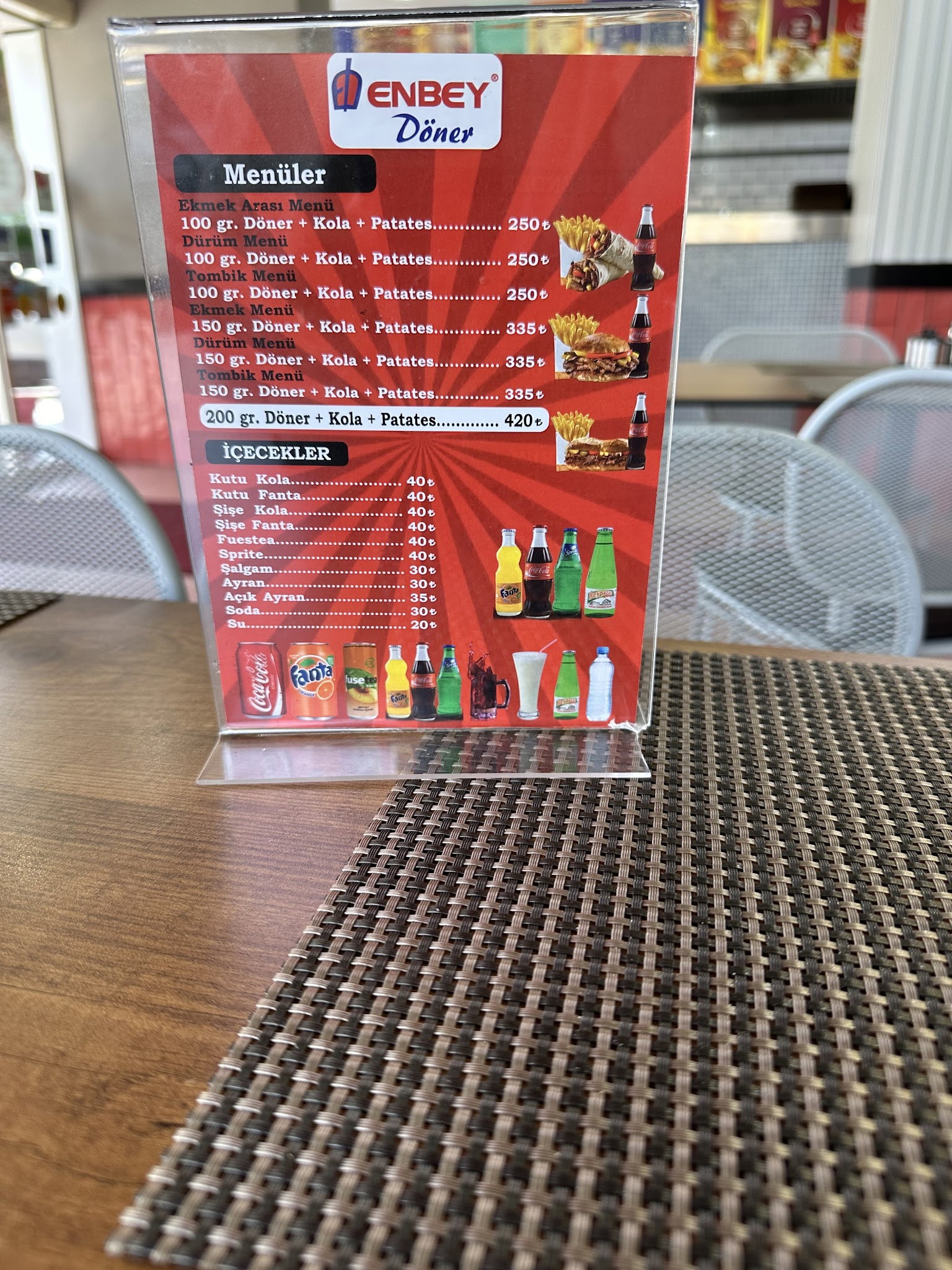 Enbey Döner Küçükçekmece (Cennet Mahallesi Tepüstü)