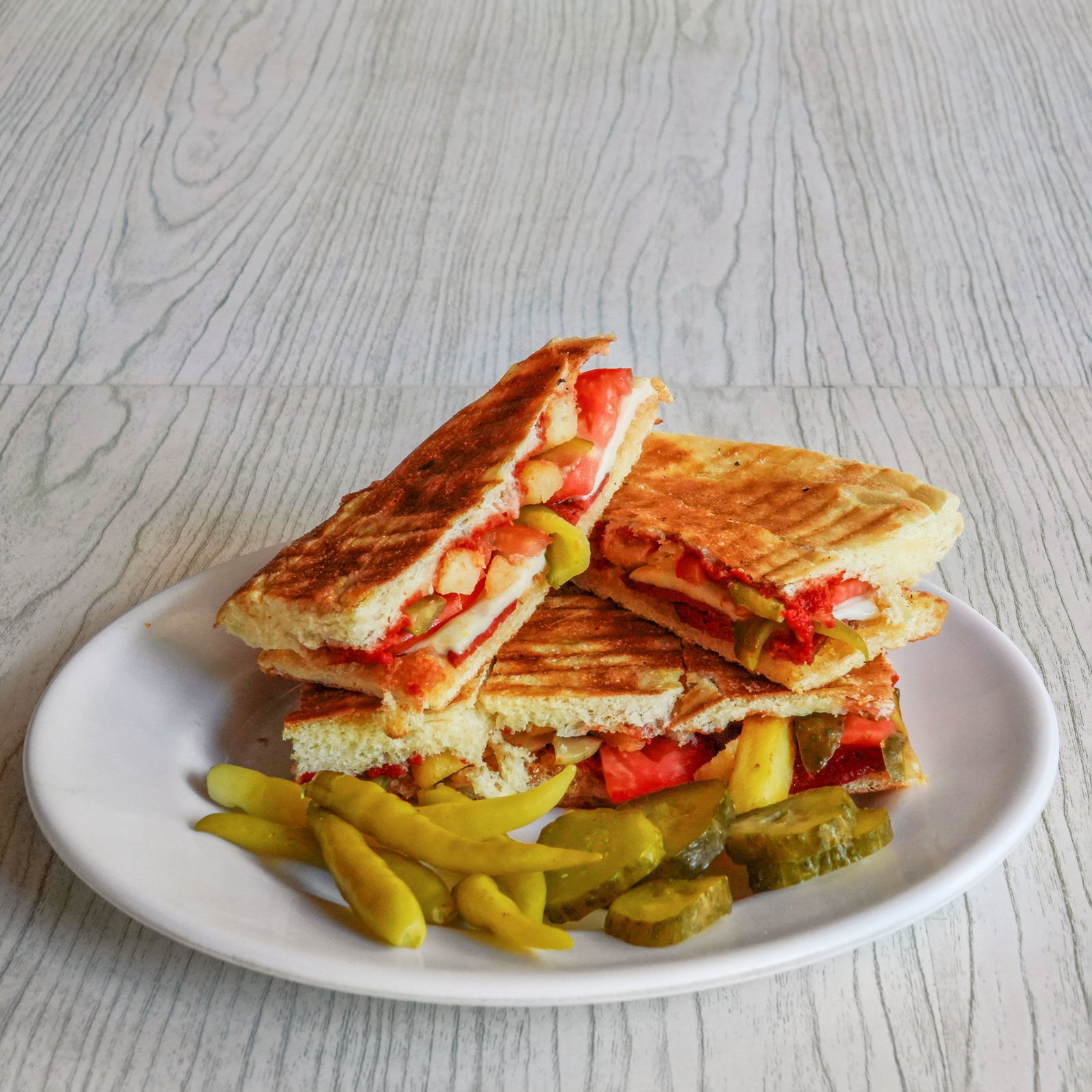 Bazlama Ekmeğinde Tost