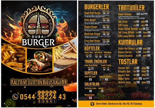 Dubai̇ Burger resimleri