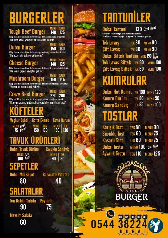 Dubai̇ Burger