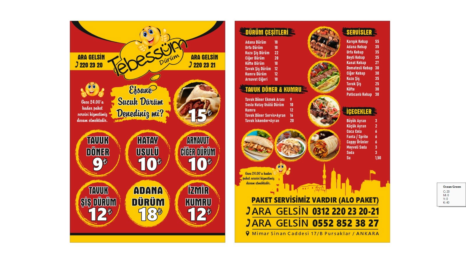 Tebessüm Dürüm Kebap