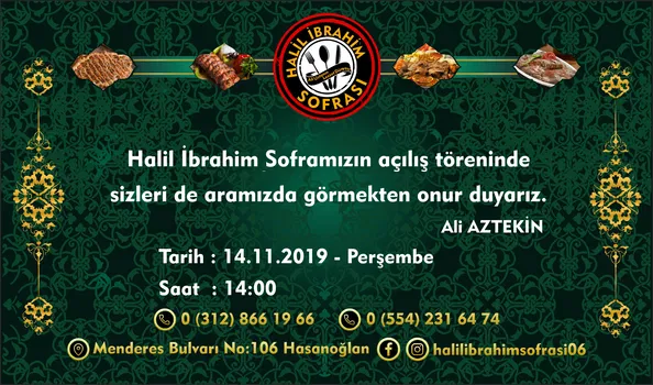 Halil İbrahim Sofrası resimleri